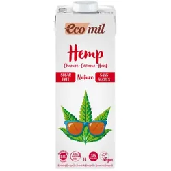 EcoMil Hanfdrink zuckerfrei Nature bio 1L