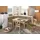 massivline & more Eckbankgruppe MASSIVLINE & MORE "Bodensee", braun (buche massiv natur lackiert, buche massiv natur lackiert, buche massiv natur lackiert), B:137,18cm H:87cm T:52cm, Massivholz, Sitzmöbel-Sets, Eckbankgruppe, Gestell aus Massivholz, abnhembare Sitzpolster