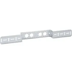 Geberit Montageplatte 601732001 abgesetzt, einfach, verzinkt, für zwei Armaturenanschlüsse 73/153mm