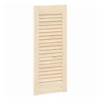 vidaXL Schranktür Lamellen-Design 69x29,5 cm Massivholz Kiefer