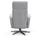 sit&more TV-Sessel Grenoble Kunstleder 71 x 110 x 82 cm Silber mit Kopfteilverstellung, wahlweise mit 2 Motoren, Akku & Aufstehhilfe