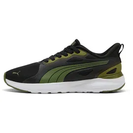 Puma Softride Cosmic Street Sliptech Herren Schwarz/Olivgrün 41