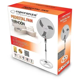 Esperanza EHF002WE Standventilator 40 cm Weiß/Grau