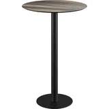 Essentials Urban Klapptisch 70 x 70 x 109,2 cm Schwarz