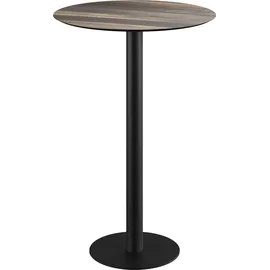 Essentials Urban Klapptisch 70 x 70 x 109,2 cm Schwarz