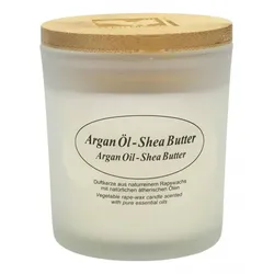 Kerzenfarm Hahn Raps Duftkerze im Glas Argan-Shea