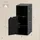 Woltu Nachtschrank 25 x 35 x 62 cm Schwarz