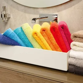 CAWÖ Life Style Uni 7007 Duschtuch 70 x 140 cm platin