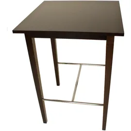 deluke Bartisch INGA 105 x 74,5 x 74,5 cm Dunkelbraun