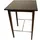 deluke Bartisch INGA 105 x 74,5 x 74,5 cm Dunkelbraun