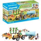 Playmobil Country Traktor mit Anhänger und Wassertank