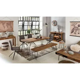 Wohnling Mumbai Konsolentisch 120 x 40 x 70 cm Braun