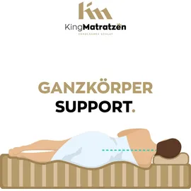 king matratzen KingZonen 7 Zonen 100 x 200 cm H3