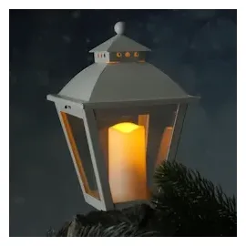 MARELIDA LED Mini Kerze 10 cm weiß