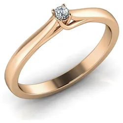 Verlobungsring VR14 750er RosÈgold - 2853