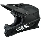 O'Neal 1SRS SOLID Kinder Motocross Helm, Schwarz Größe L