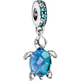Pandora Meeresschildkröte Murano-Glas Silber 798939C01