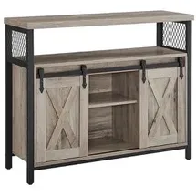 VASAGLE Sideboard, LSC014B01 braun 100,0 x 35,0 x 80,5 cm