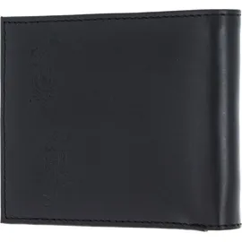 Oxmox Geldbörse Leather RFID Protect Lizard Unisex schwarz