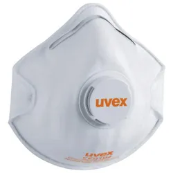 uvex silv-Air c Atemschutzmaske silv-Air c FFP2 mit Ausatemventil - 3 Stück - 8742211