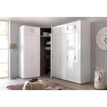WIMEX Malta Drehtürenschrank 30 x 185 x 40 cm weiß