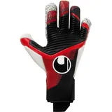 Torwarthandschuhe für Kinder und Erwachsene Unisex Torhüter-Handschuhe mit Absolutgrip und Supergrip-Haftschaum schwarz/rot weiß