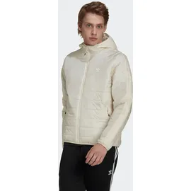 adidas Puff Kapuzenjacke Herren Weiß L