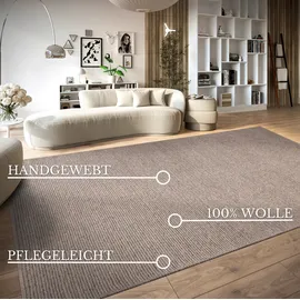 Villeroy & Boch Francois Wollteppich 190 x 280 cm Beige/Weiß