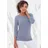LASCANA 3/4-Arm-Shirt Blau 36/38