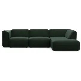OTTO home Eckcouch Polyester 295 cm L-förmig Grün