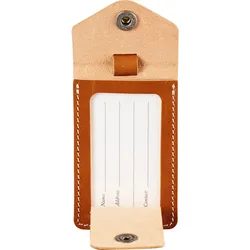 Fjällräven Leather Luggage Tag leather cognac (249) ONESIZE