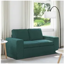vidaXL Sofa Dunkelgrün 162 x 80 x 82 cm Stoff