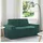 vidaXL Sofa Dunkelgrün 162 x 80 x 82 cm Stoff