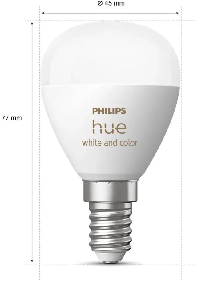 philips hue e14 white and color ambiance