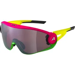 Alpina 5W1NG Q pink-green-yellow matt quattroflex silver mirror cat.3 hydrophobic (51)