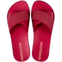 Ipanema Street II Fem Schiebe-Sandalen, Rot, 41/42 EU