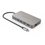 Targus Hyper Drive Dual 4K HDMI 10-in-1 USB-C Hub,