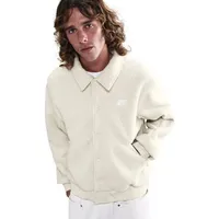 Nike Sportswear Club Fleecejacke Herren - beige/weiß - XL