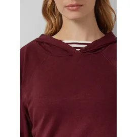s.Oliver Meliertes Longsleeve aus Stretchjersey mit Kapuze - 48