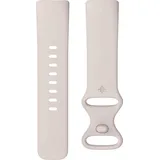 Fitbit Charge 5, Infinity Band,Lunar White,Large - Weiß
