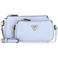 GUESS Damen Schultertasche Noelle sky blue