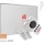 Mephisto Infrarot Heizung Wand- Standheizung energiesparend Elektroheizung inkl. Thermostat WIFI APP Steuerung 800W, inkl. Standmontage-Set