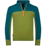 TROLLKIDS - Kid's Steinkjer Shirt - Funktionsshirt Gr 140 oliv