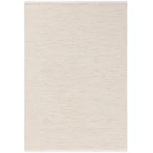 benuta Baumwollteppich, Creme, Textil, Uni, Rechteckig, 300x400 cm Oeko-Tex® Standard 100% für Fußbodenheizung geeignet, Teppiche - Böden, Teppiche, Naturteppiche