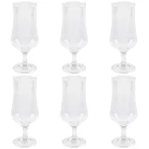 Testrut Biergläser 6er Set CARA, Transparent - 405 ml - 6er Set