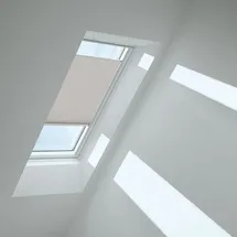 VELUX Plissee Silbergrau 1284, U08 1284K (Farbe: - 1284K, Farbe Schiene: Premium