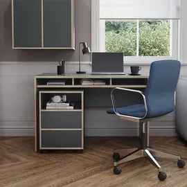 Vicco Schreibtisch Tetrix, 112 x 55 cm mit 3 Fächern