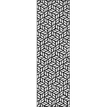 GROJA Design Leafs XL 180 x 60 cm Anthrazit/Aluminium