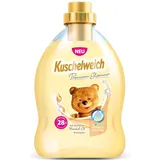 Kuschelweich Weichspüler Premium Glamour mit Mandel-Öl, Weichspüler mit besonderem Kuschelweich-Duft, Weichspüler 750 ml