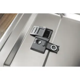 Bauknecht BUC 3C26 X Einbau-Geschirrspüler (unterbaufähig, 598 mm breit, Edelstahl)